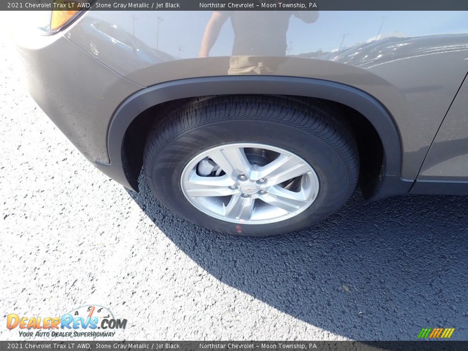 2021 Chevrolet Trax LT AWD Stone Gray Metallic / Jet Black Photo #2