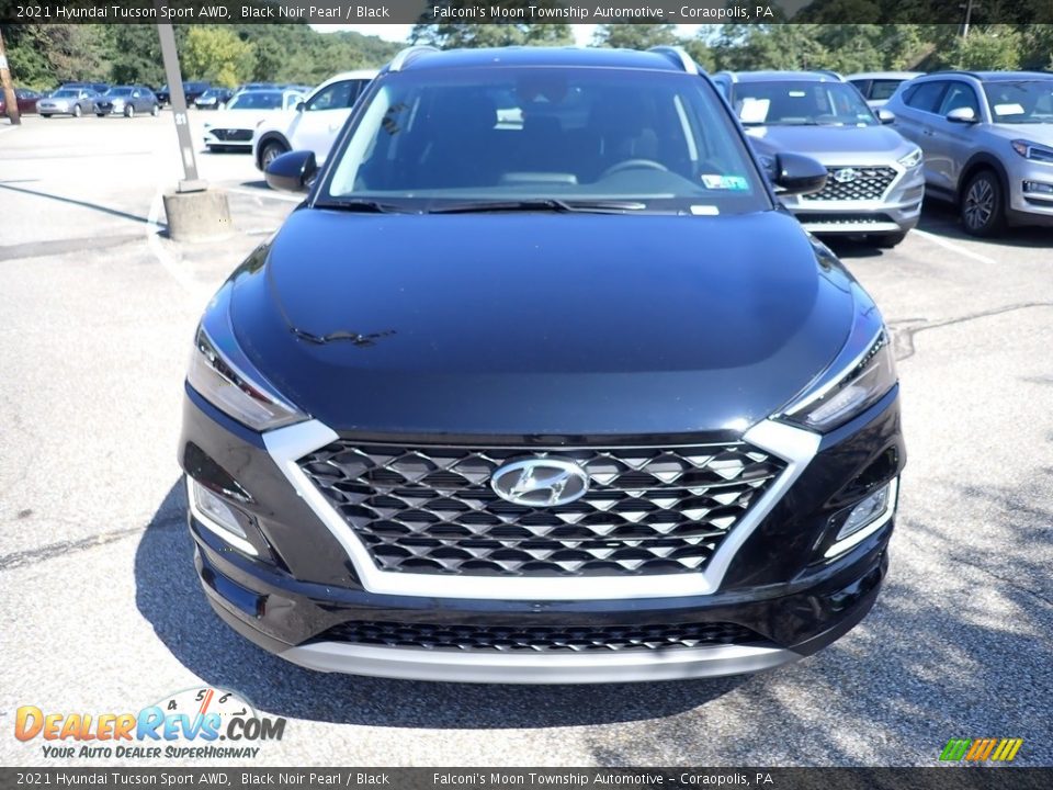 2021 Hyundai Tucson Sport AWD Black Noir Pearl / Black Photo #4