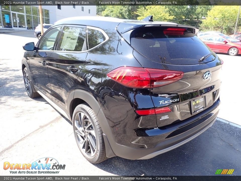 2021 Hyundai Tucson Sport AWD Black Noir Pearl / Black Photo #6