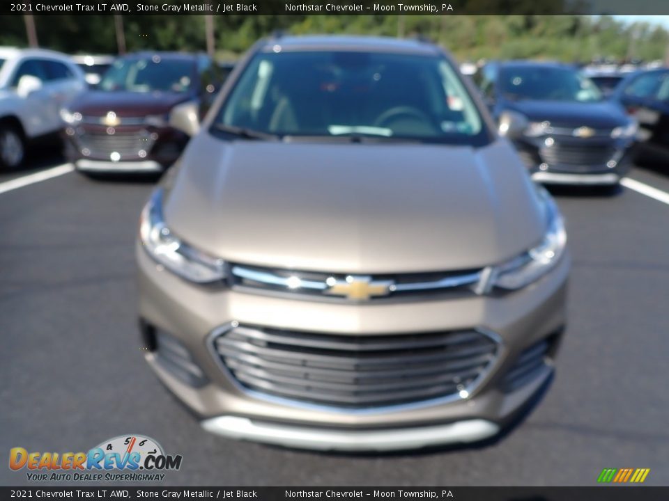 2021 Chevrolet Trax LT AWD Stone Gray Metallic / Jet Black Photo #9