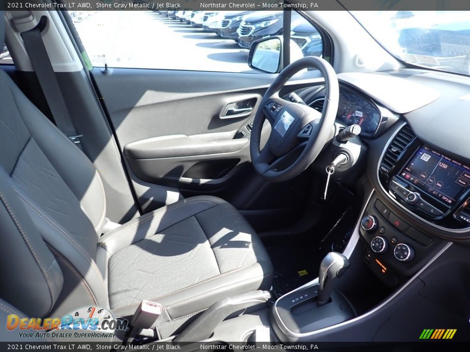2021 Chevrolet Trax LT AWD Stone Gray Metallic / Jet Black Photo #11