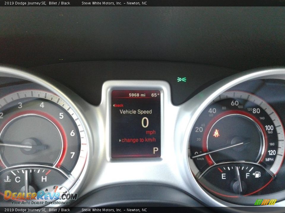 2019 Dodge Journey SE Gauges Photo #22