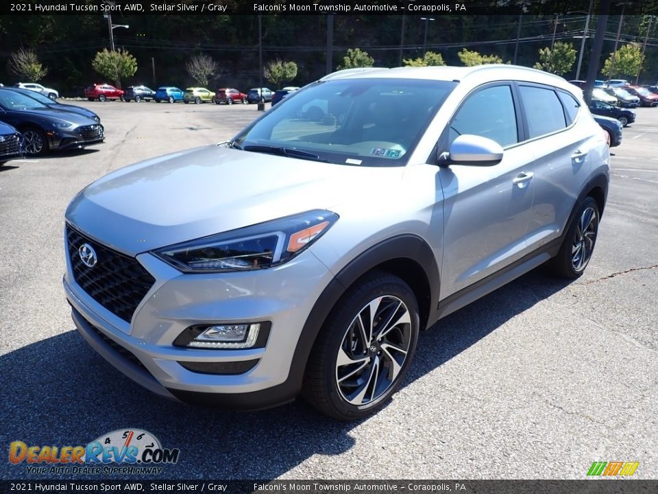 2021 Hyundai Tucson Sport AWD Stellar Silver / Gray Photo #5