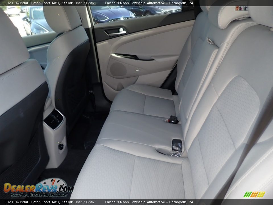 2021 Hyundai Tucson Sport AWD Stellar Silver / Gray Photo #8