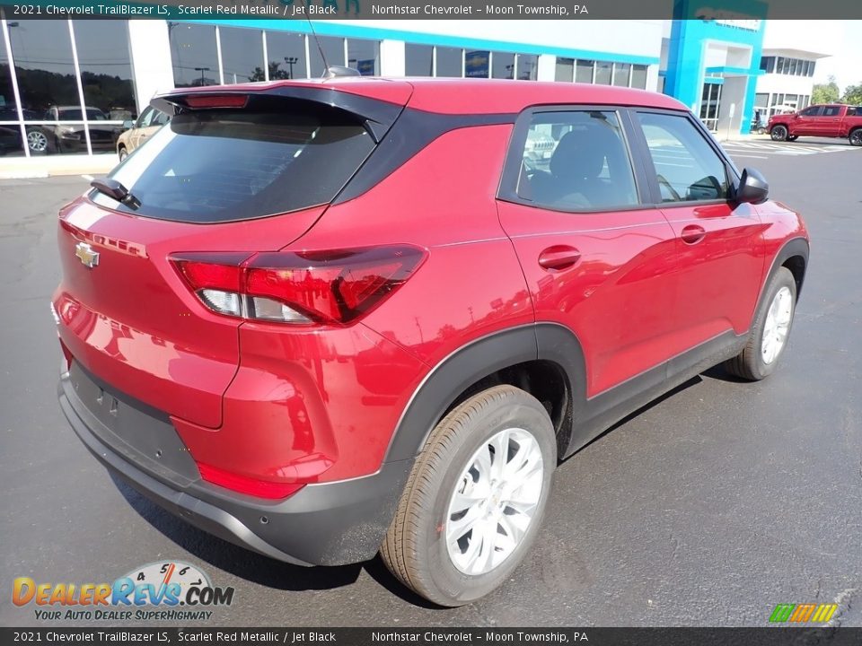 2021 Chevrolet TrailBlazer LS Scarlet Red Metallic / Jet Black Photo #5