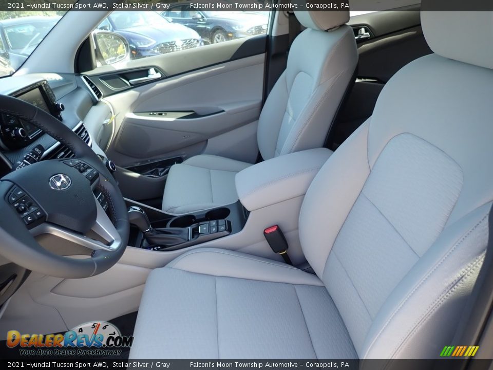 2021 Hyundai Tucson Sport AWD Stellar Silver / Gray Photo #11