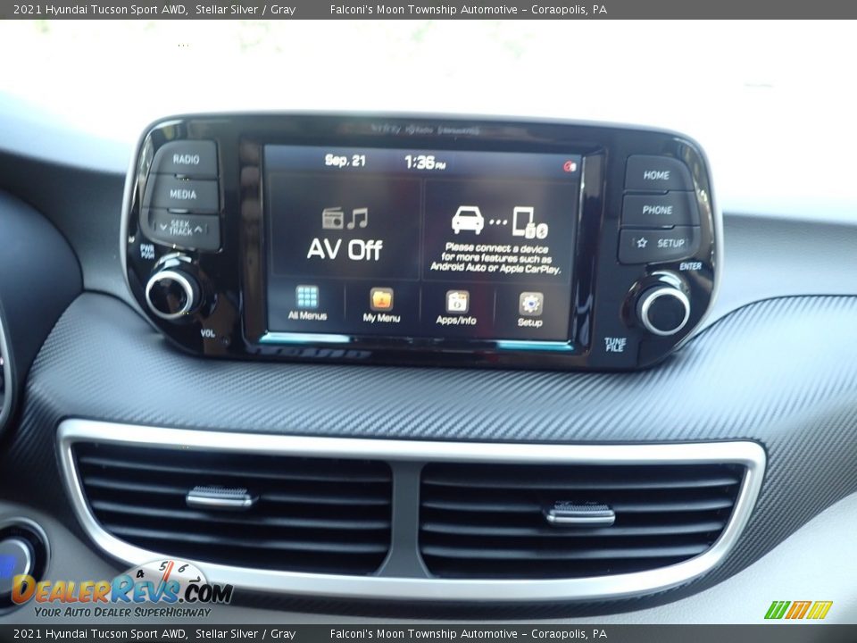 2021 Hyundai Tucson Sport AWD Stellar Silver / Gray Photo #13