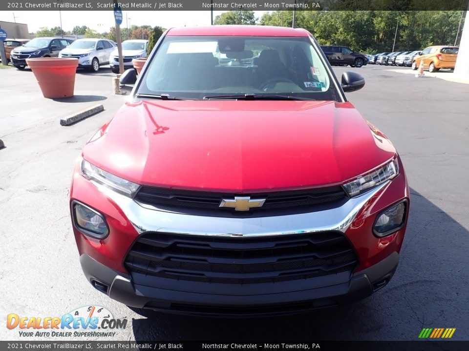 2021 Chevrolet TrailBlazer LS Scarlet Red Metallic / Jet Black Photo #9