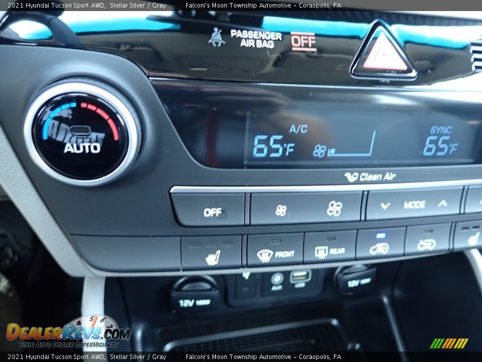 2021 Hyundai Tucson Sport AWD Stellar Silver / Gray Photo #15