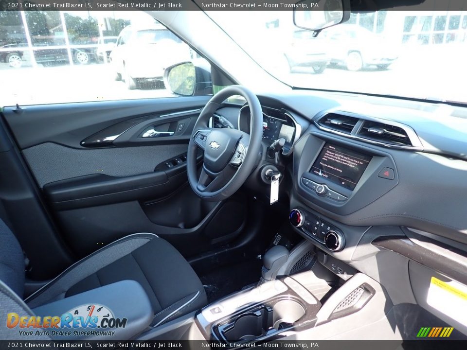 2021 Chevrolet TrailBlazer LS Scarlet Red Metallic / Jet Black Photo #11