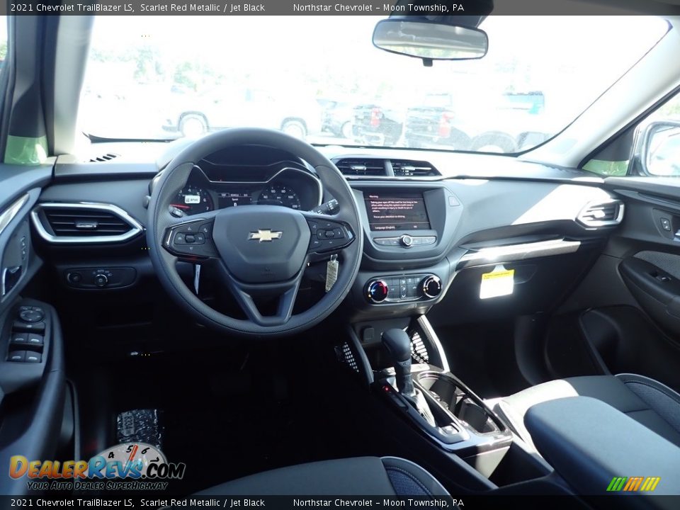2021 Chevrolet TrailBlazer LS Scarlet Red Metallic / Jet Black Photo #12