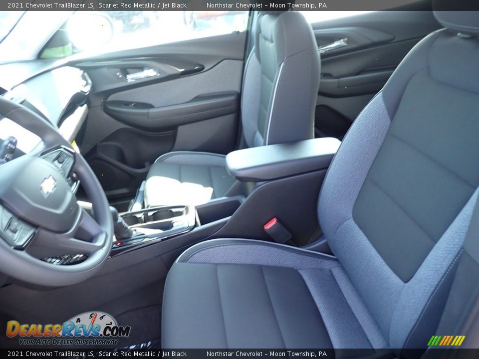 2021 Chevrolet TrailBlazer LS Scarlet Red Metallic / Jet Black Photo #14
