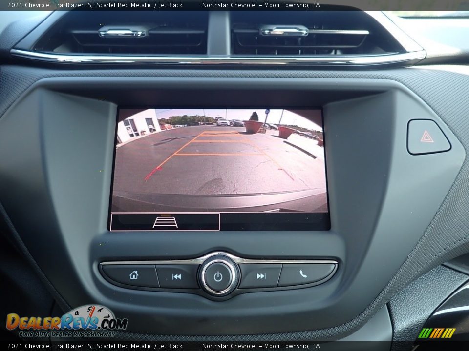 2021 Chevrolet TrailBlazer LS Scarlet Red Metallic / Jet Black Photo #17