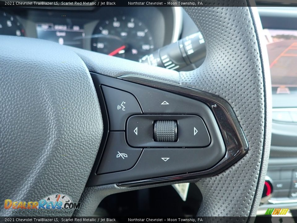 2021 Chevrolet TrailBlazer LS Scarlet Red Metallic / Jet Black Photo #18