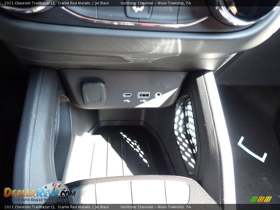 2021 Chevrolet TrailBlazer LS Scarlet Red Metallic / Jet Black Photo #20