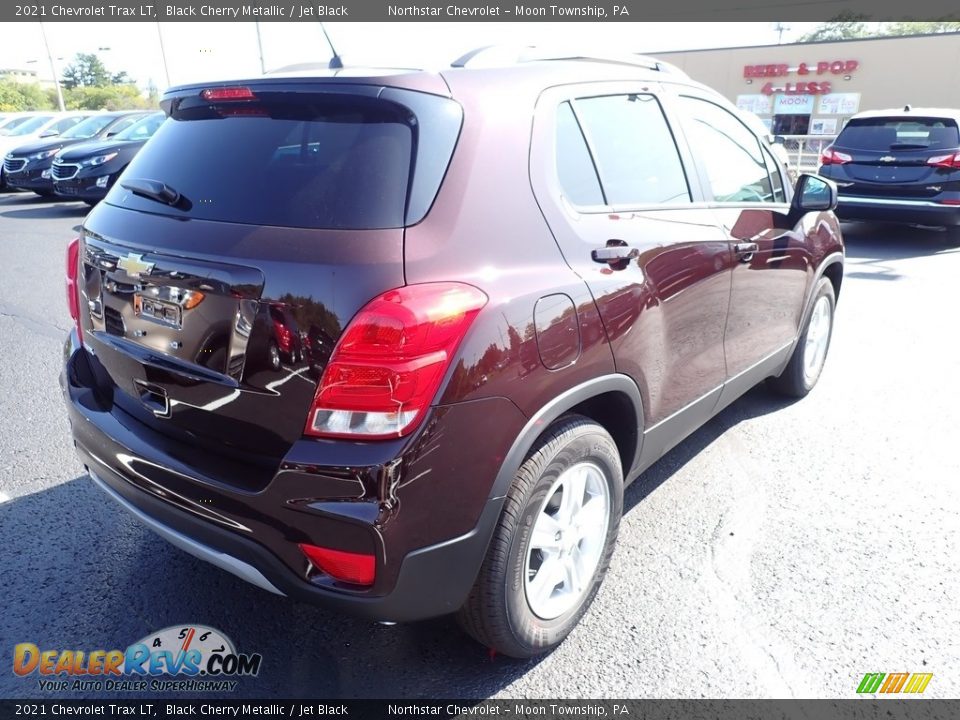 2021 Chevrolet Trax LT Black Cherry Metallic / Jet Black Photo #6