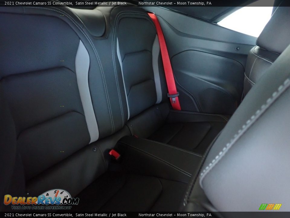 Rear Seat of 2021 Chevrolet Camaro SS Convertible Photo #10