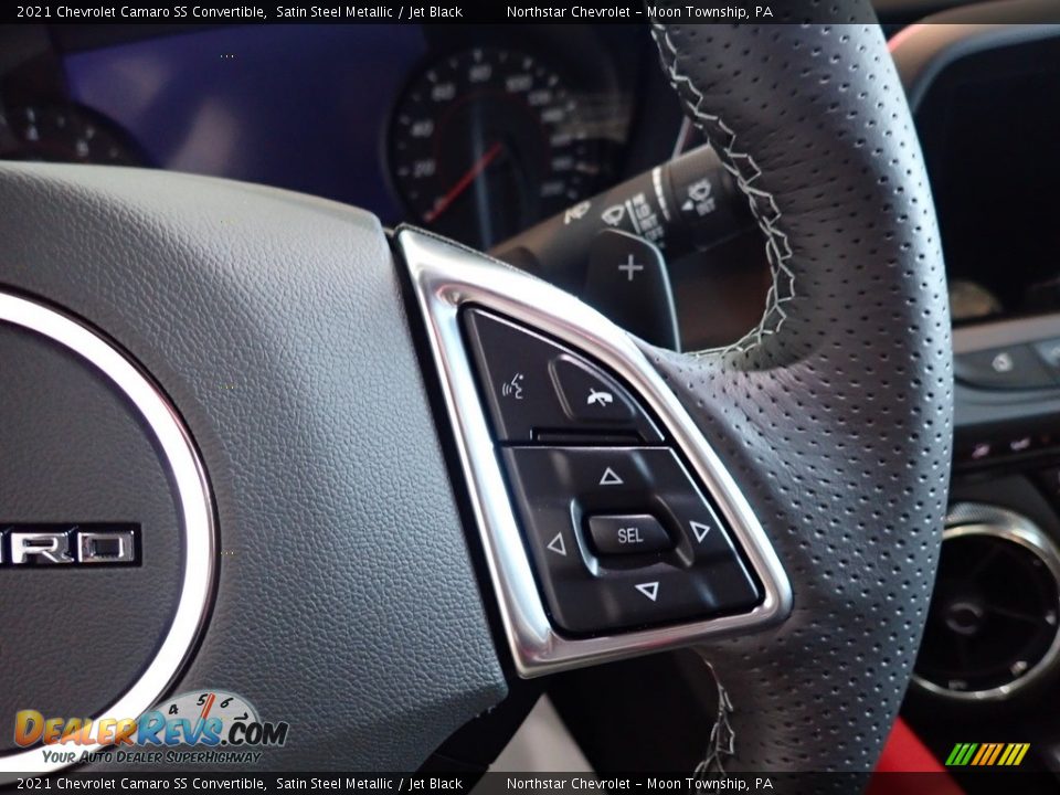 2021 Chevrolet Camaro SS Convertible Steering Wheel Photo #16
