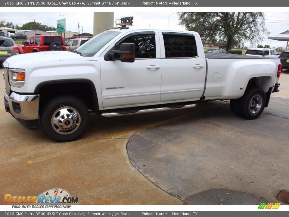 Summit White 2016 GMC Sierra 3500HD SLE Crew Cab 4x4 Photo #7