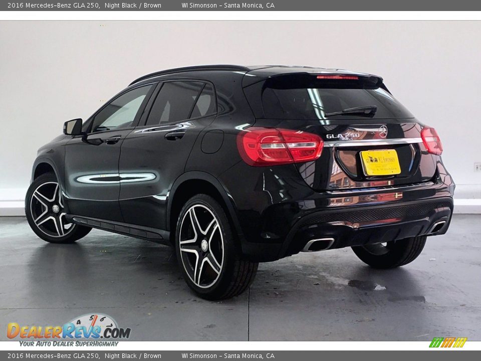 2016 Mercedes-Benz GLA 250 Night Black / Brown Photo #10