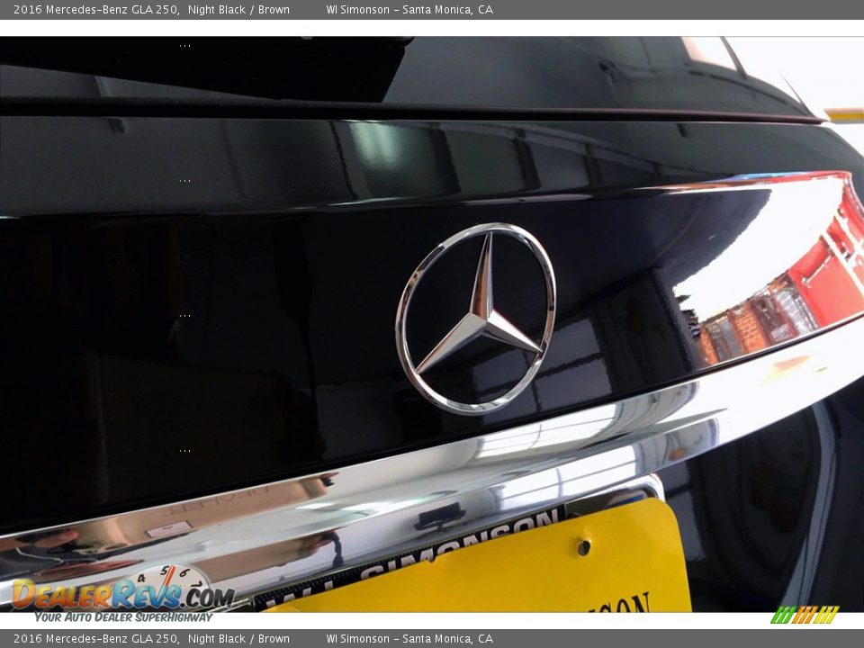 2016 Mercedes-Benz GLA 250 Night Black / Brown Photo #27
