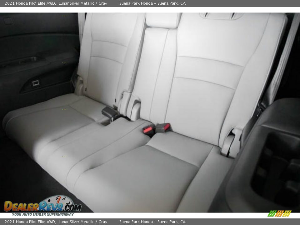 2021 Honda Pilot Elite AWD Lunar Silver Metallic / Gray Photo #29