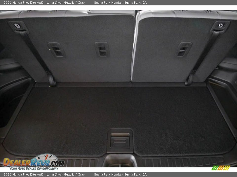 2021 Honda Pilot Elite AWD Lunar Silver Metallic / Gray Photo #30