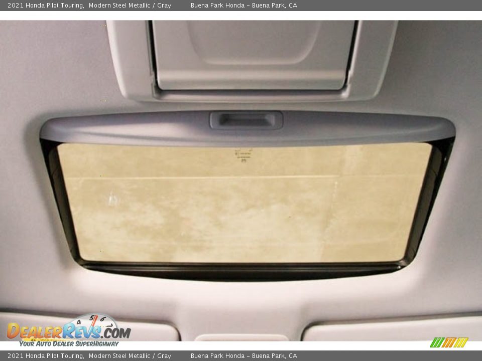 2021 Honda Pilot Touring Modern Steel Metallic / Gray Photo #24
