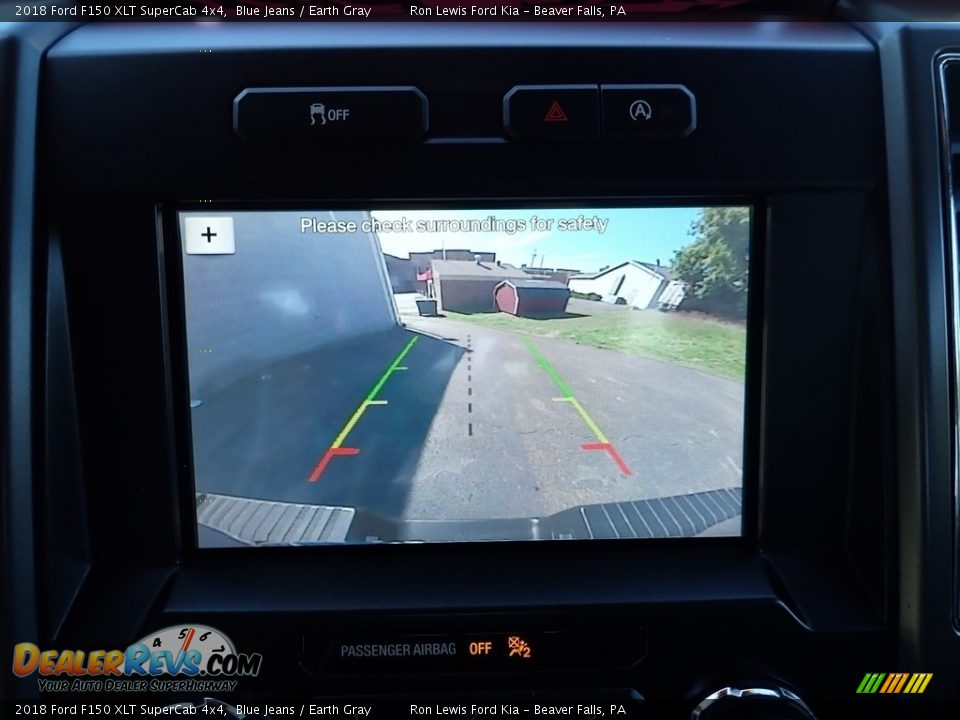 2018 Ford F150 XLT SuperCab 4x4 Blue Jeans / Earth Gray Photo #16