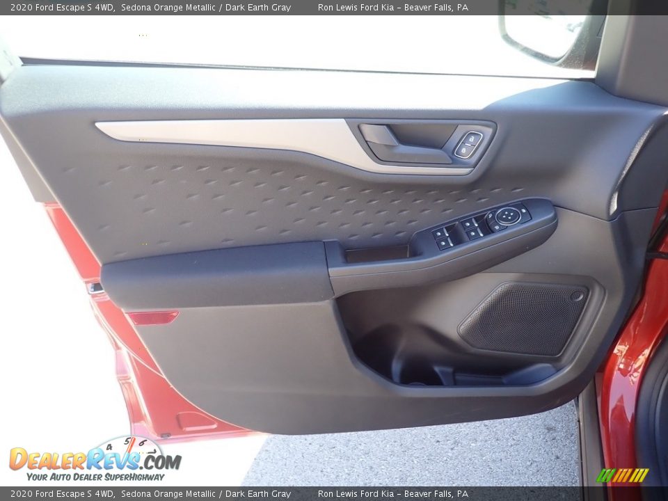 2020 Ford Escape S 4WD Sedona Orange Metallic / Dark Earth Gray Photo #13