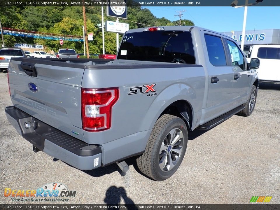 Abyss Gray 2020 Ford F150 STX SuperCrew 4x4 Photo #2