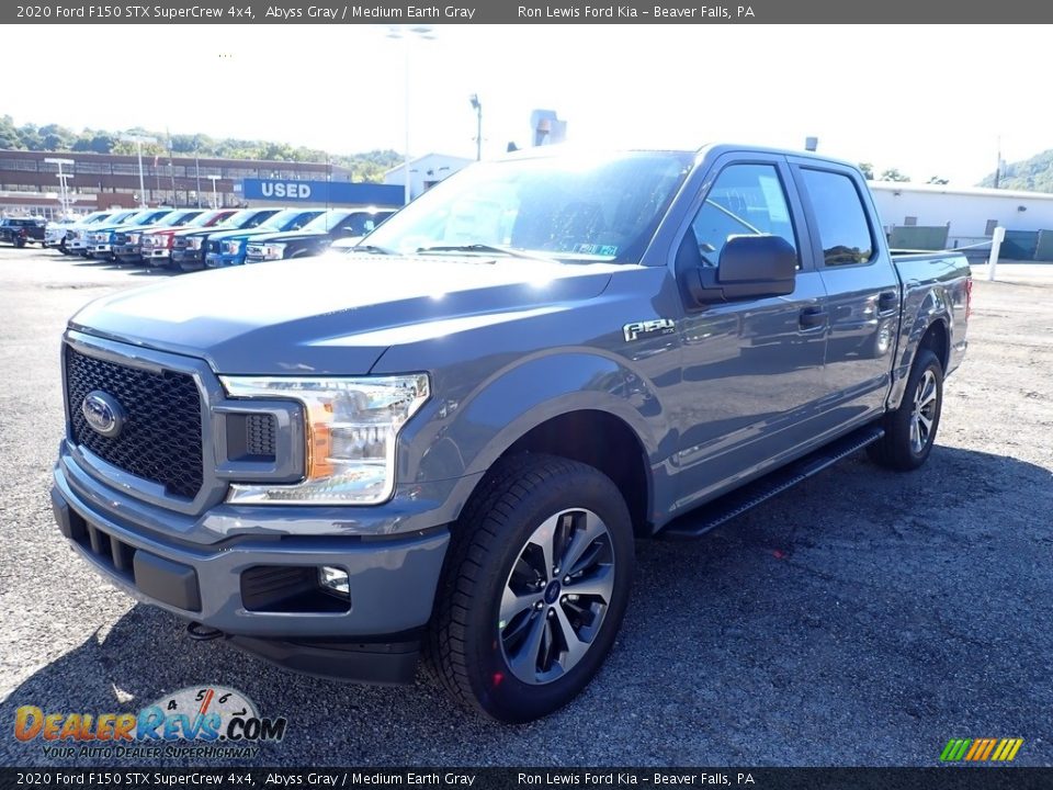 Abyss Gray 2020 Ford F150 STX SuperCrew 4x4 Photo #5