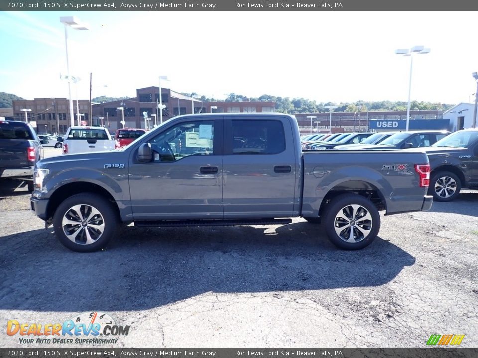 Abyss Gray 2020 Ford F150 STX SuperCrew 4x4 Photo #6