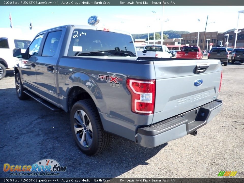 Abyss Gray 2020 Ford F150 STX SuperCrew 4x4 Photo #7