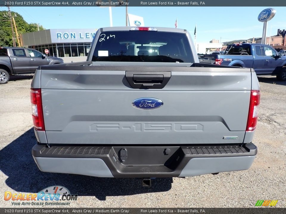 2020 Ford F150 STX SuperCrew 4x4 Abyss Gray / Medium Earth Gray Photo #8