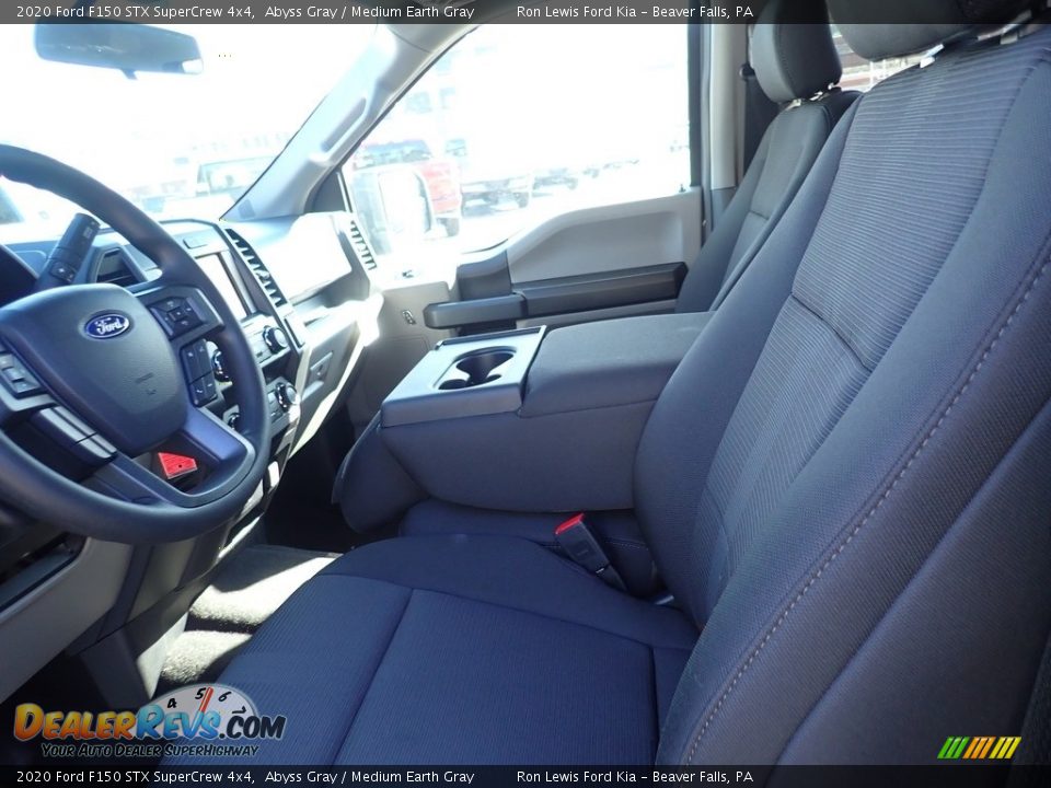 2020 Ford F150 STX SuperCrew 4x4 Abyss Gray / Medium Earth Gray Photo #13