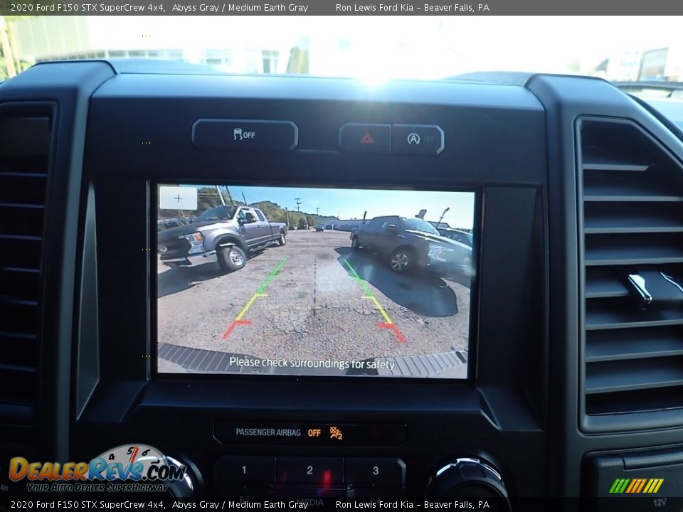 2020 Ford F150 STX SuperCrew 4x4 Abyss Gray / Medium Earth Gray Photo #17