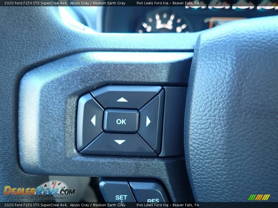 2020 Ford F150 STX SuperCrew 4x4 Abyss Gray / Medium Earth Gray Photo #19