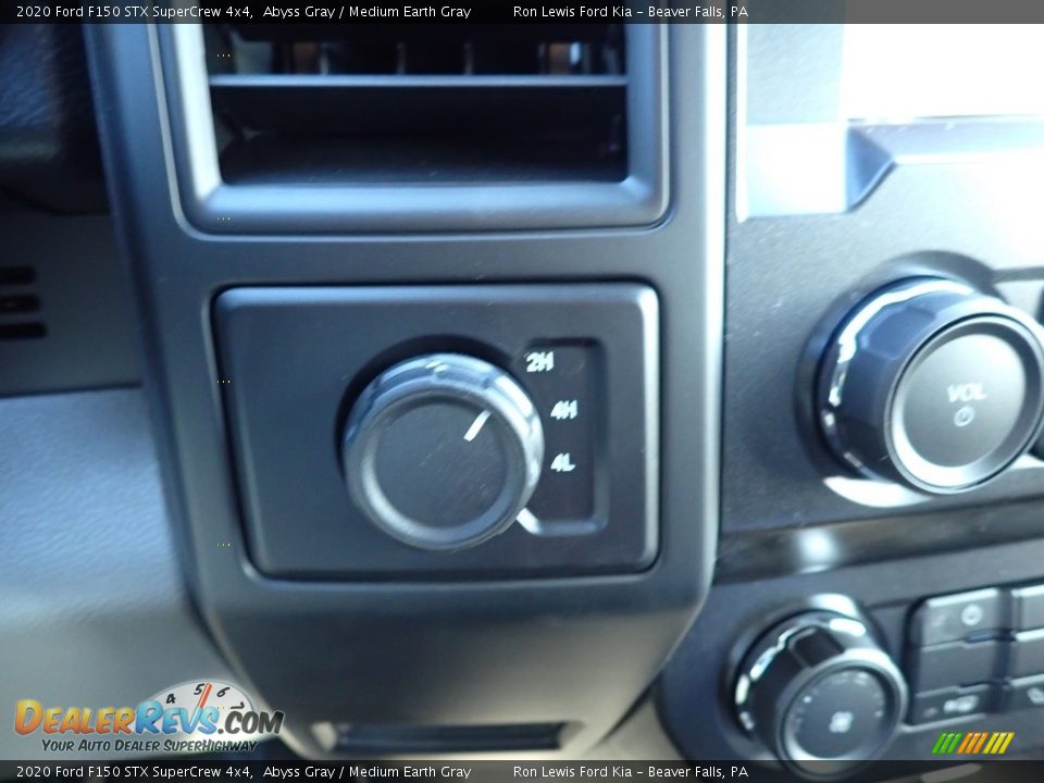 2020 Ford F150 STX SuperCrew 4x4 Abyss Gray / Medium Earth Gray Photo #20