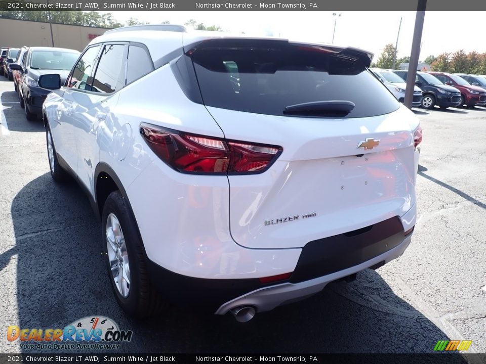 2021 Chevrolet Blazer LT AWD Summit White / Jet Black Photo #4