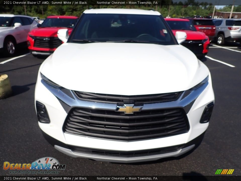2021 Chevrolet Blazer LT AWD Summit White / Jet Black Photo #8