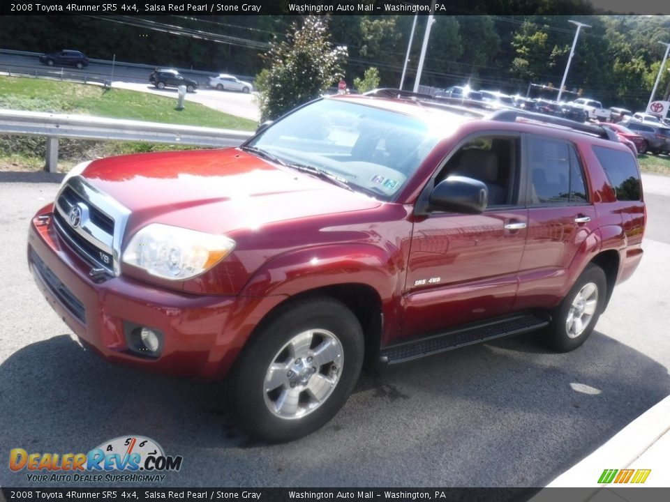 2008 Toyota 4Runner SR5 4x4 Salsa Red Pearl / Stone Gray Photo #11