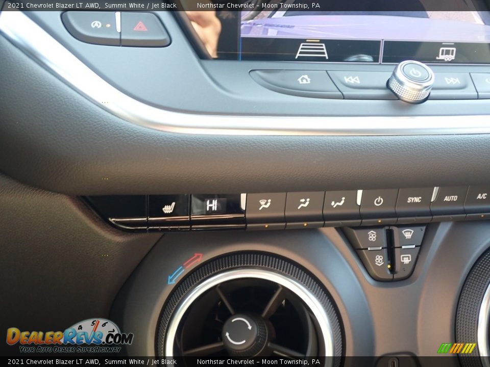 2021 Chevrolet Blazer LT AWD Summit White / Jet Black Photo #18