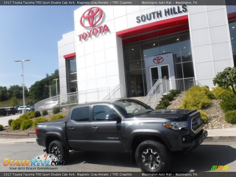 2017 Toyota Tacoma TRD Sport Double Cab 4x4 Magnetic Gray Metallic / TRD Graphite Photo #2