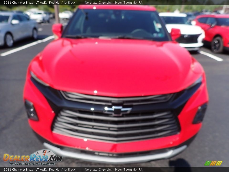 2021 Chevrolet Blazer LT AWD Red Hot / Jet Black Photo #8