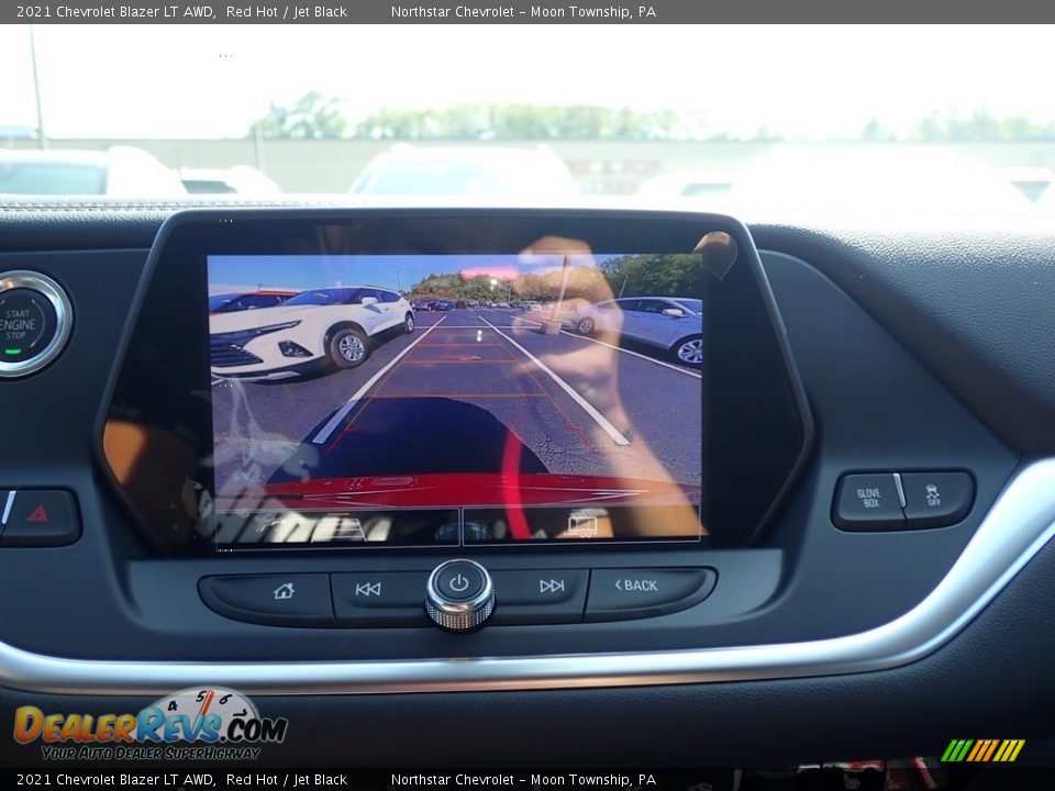 2021 Chevrolet Blazer LT AWD Red Hot / Jet Black Photo #18