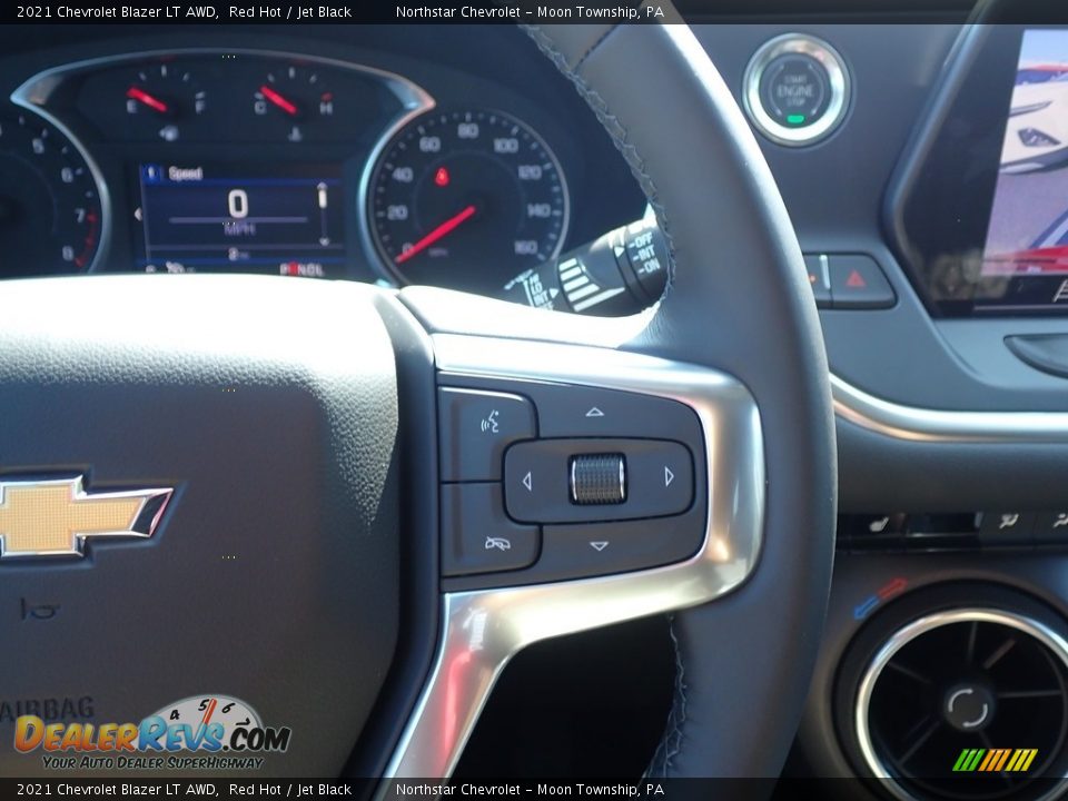 2021 Chevrolet Blazer LT AWD Steering Wheel Photo #19