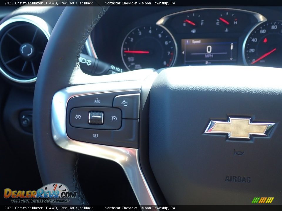 2021 Chevrolet Blazer LT AWD Steering Wheel Photo #20