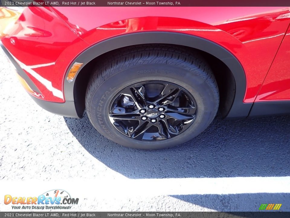 2021 Chevrolet Blazer LT AWD Red Hot / Jet Black Photo #2