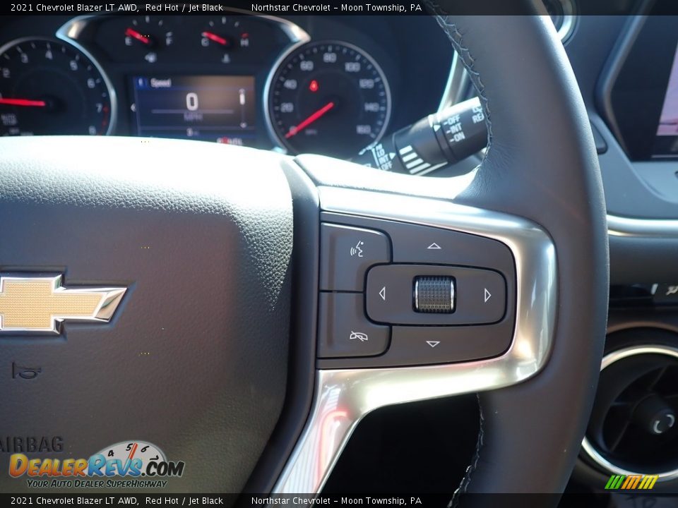 2021 Chevrolet Blazer LT AWD Red Hot / Jet Black Photo #19